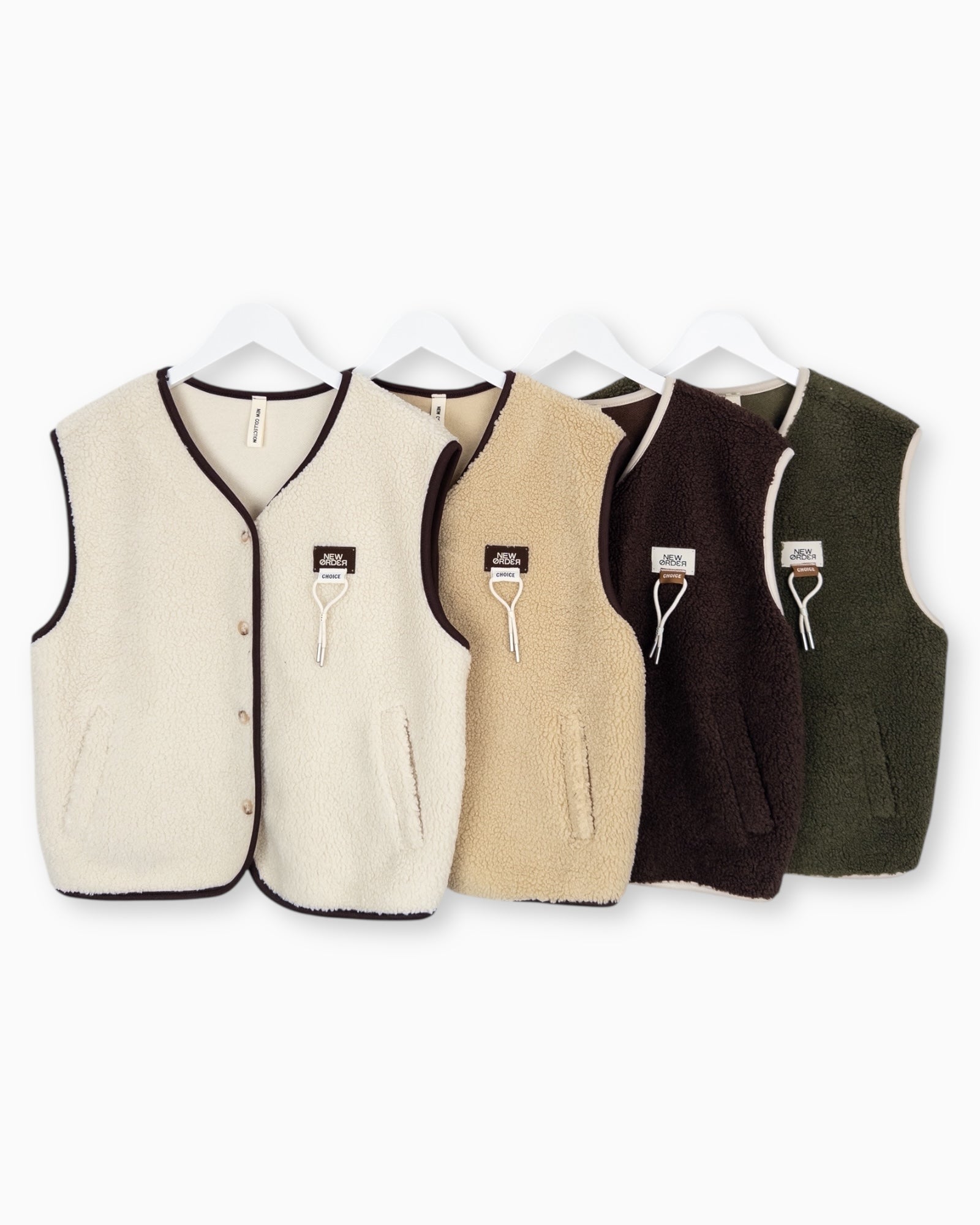 Teddy Weste Choice oliv
