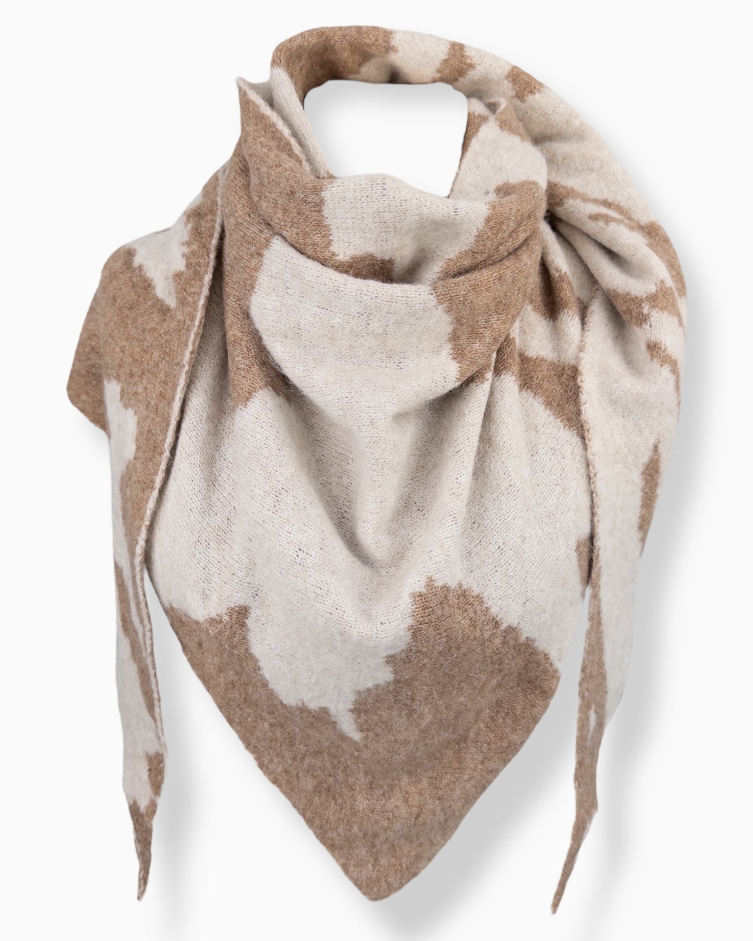 Dreieckstuch Lia beige sand