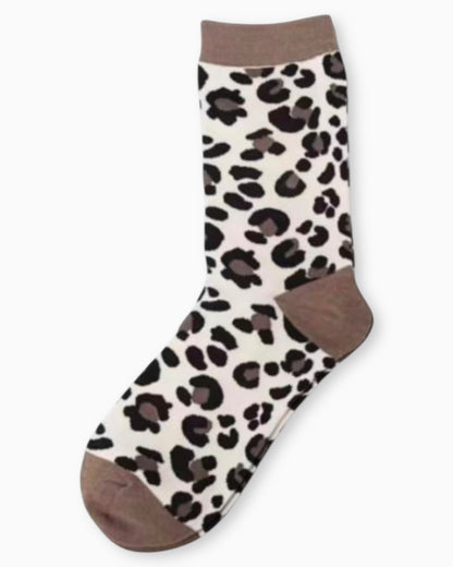 Leo Socken creme braun
