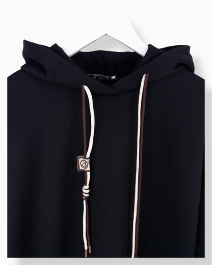 Hoodie Smile schwarz