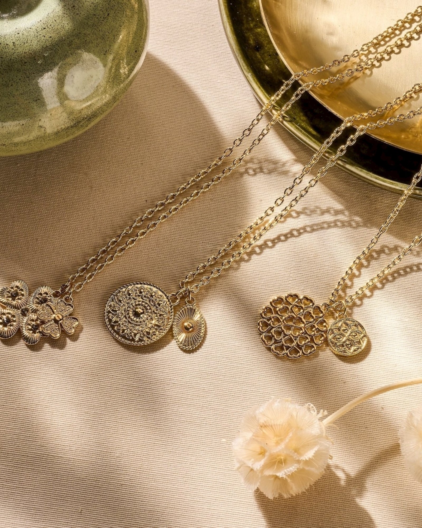 Kette Orient goldfarbig