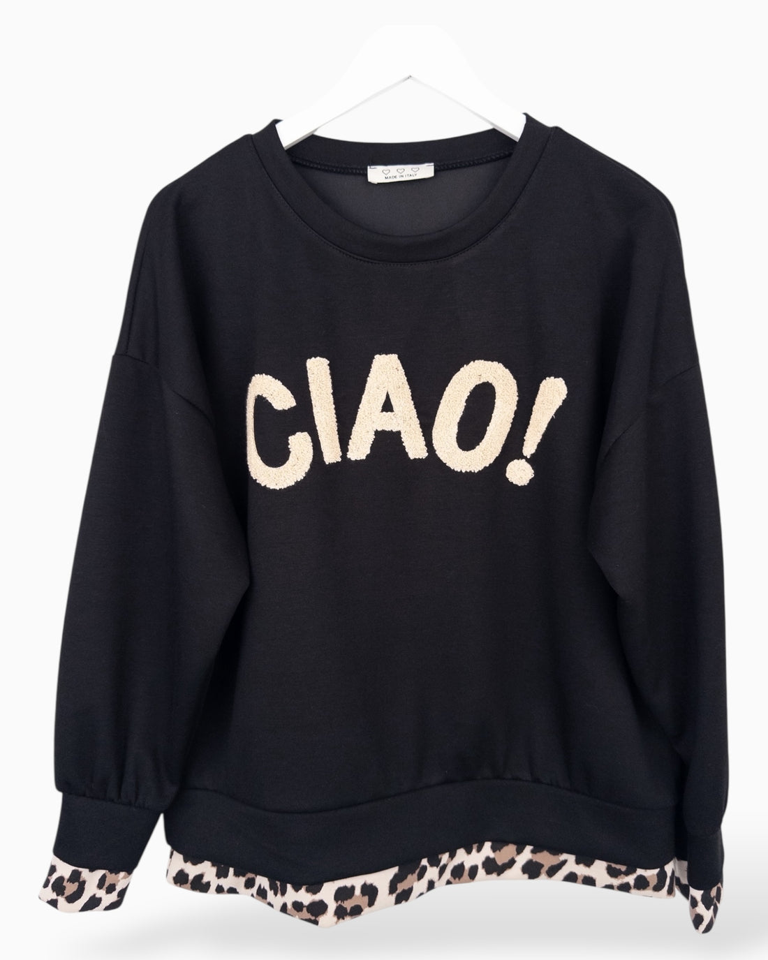 Sweatshirt Ciao schwarz