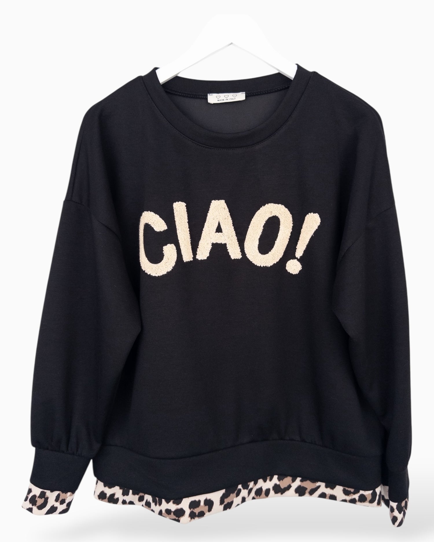 Sweatshirt Ciao schwarz