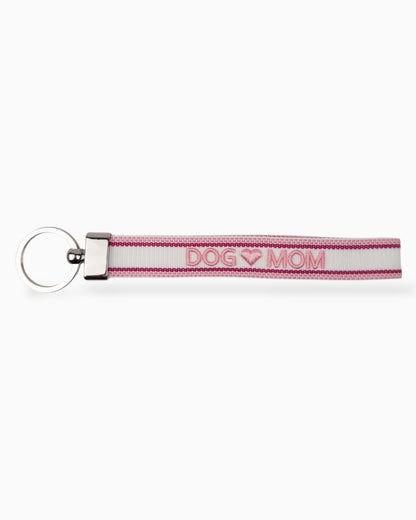 Schlüsselanhänger Dog Mum rosa pink