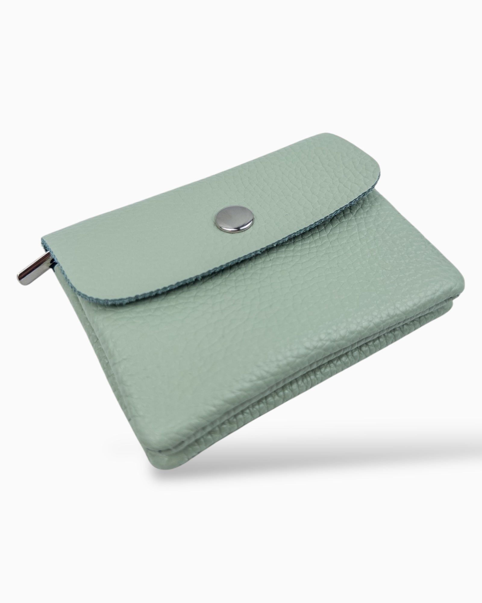 Geldbörse Leder klein mint