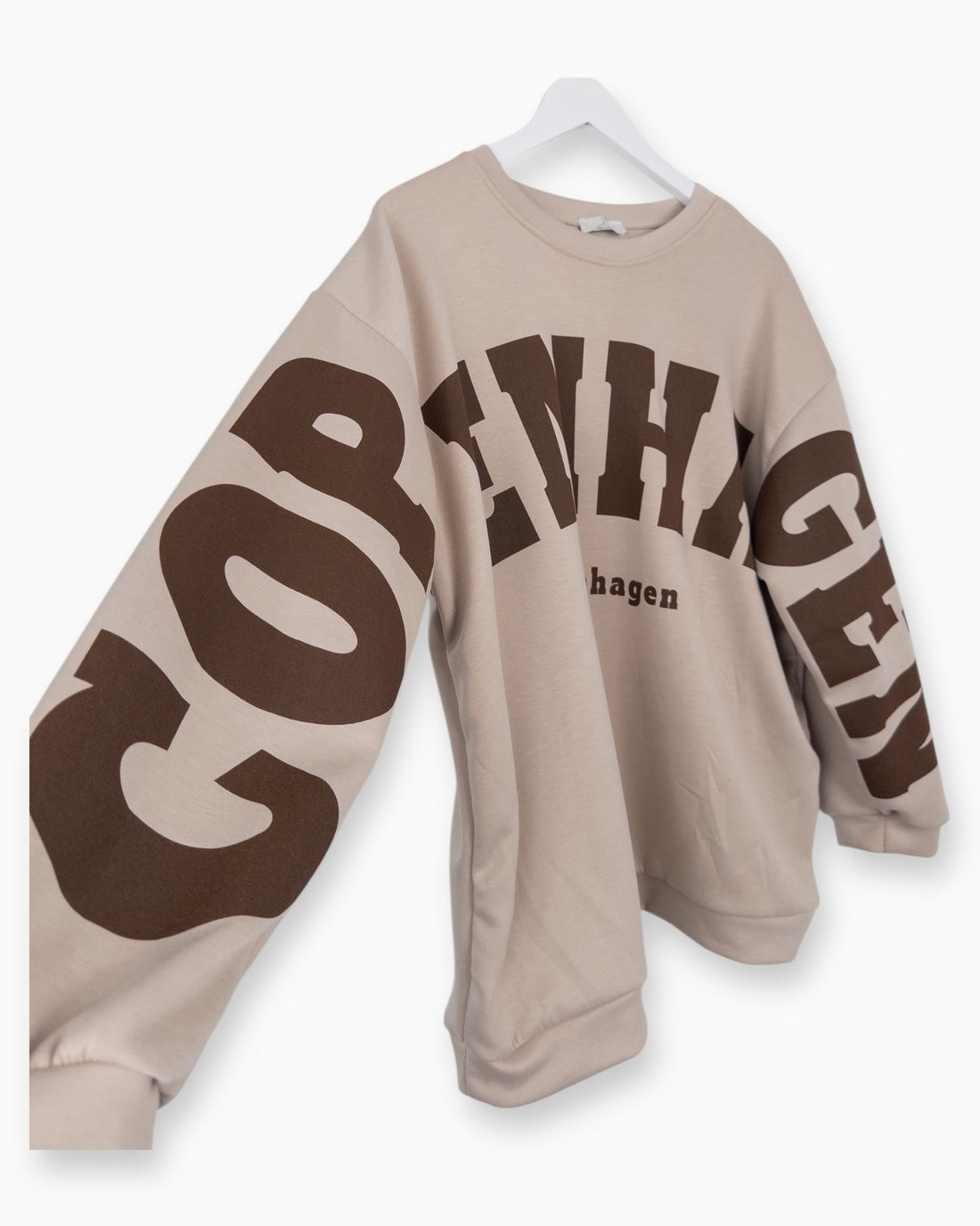 Oversize Sweatshirt Copenhagen beige braun