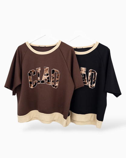 Shirt Ciao braun