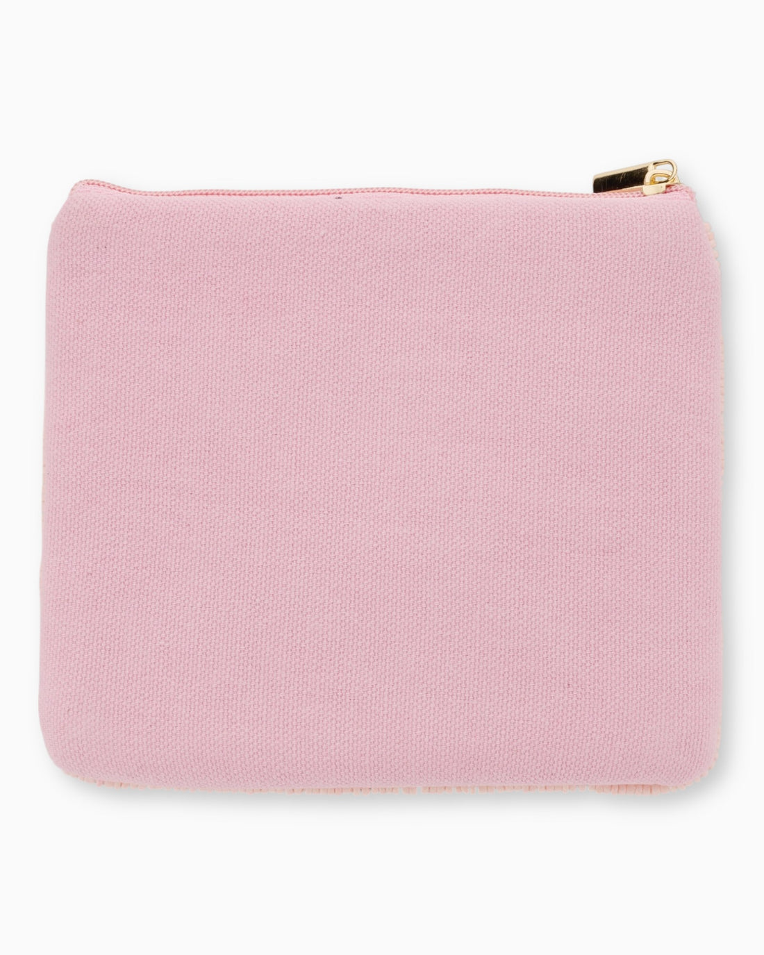 Handbesticktes Mini-Täschchen Hey Sugar rosa