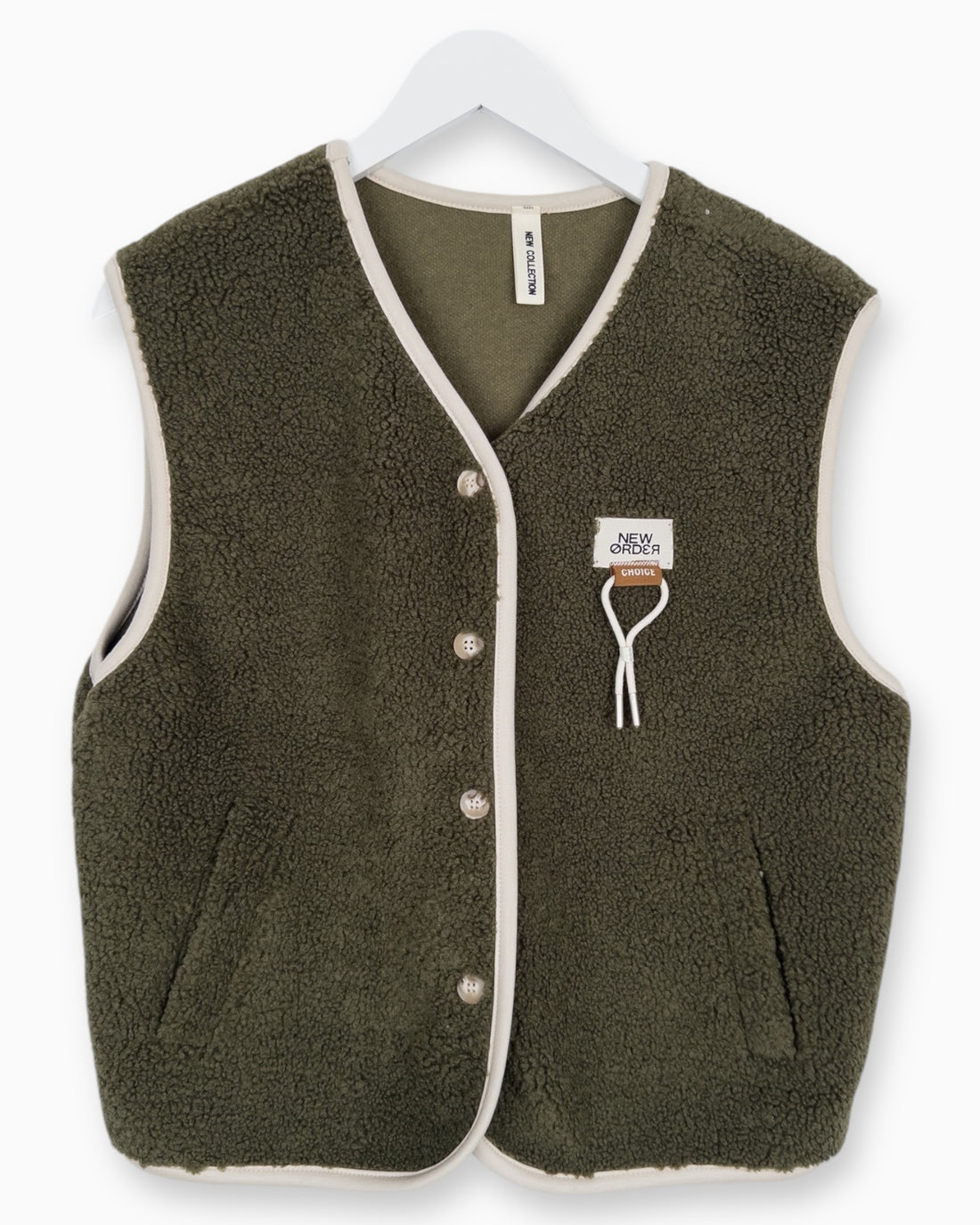 Teddy Weste Choice oliv