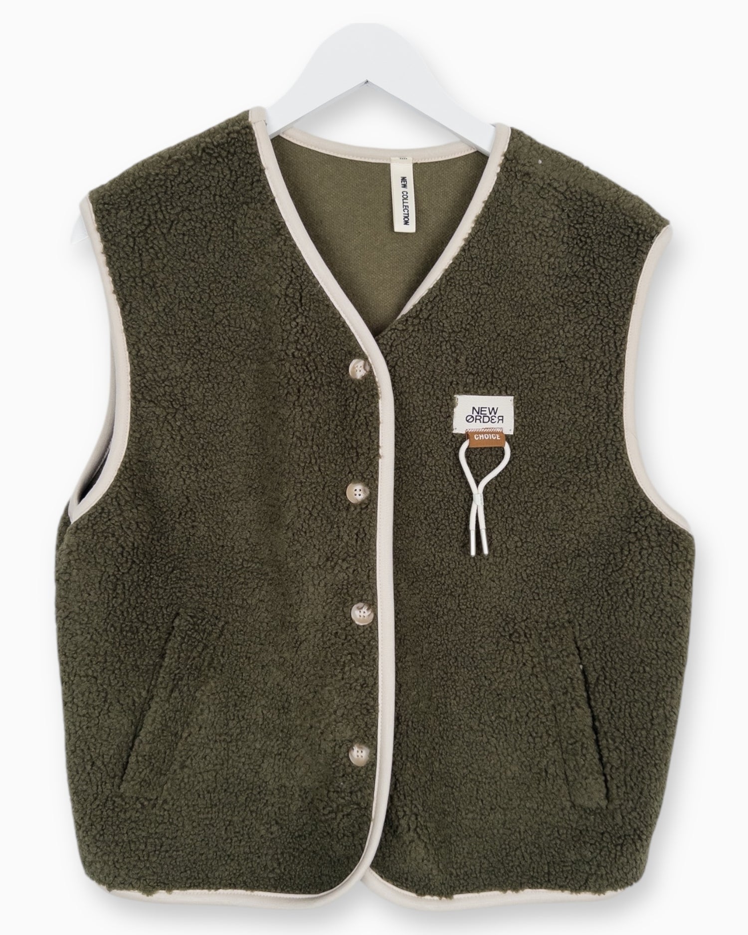 Teddy Weste Choice oliv