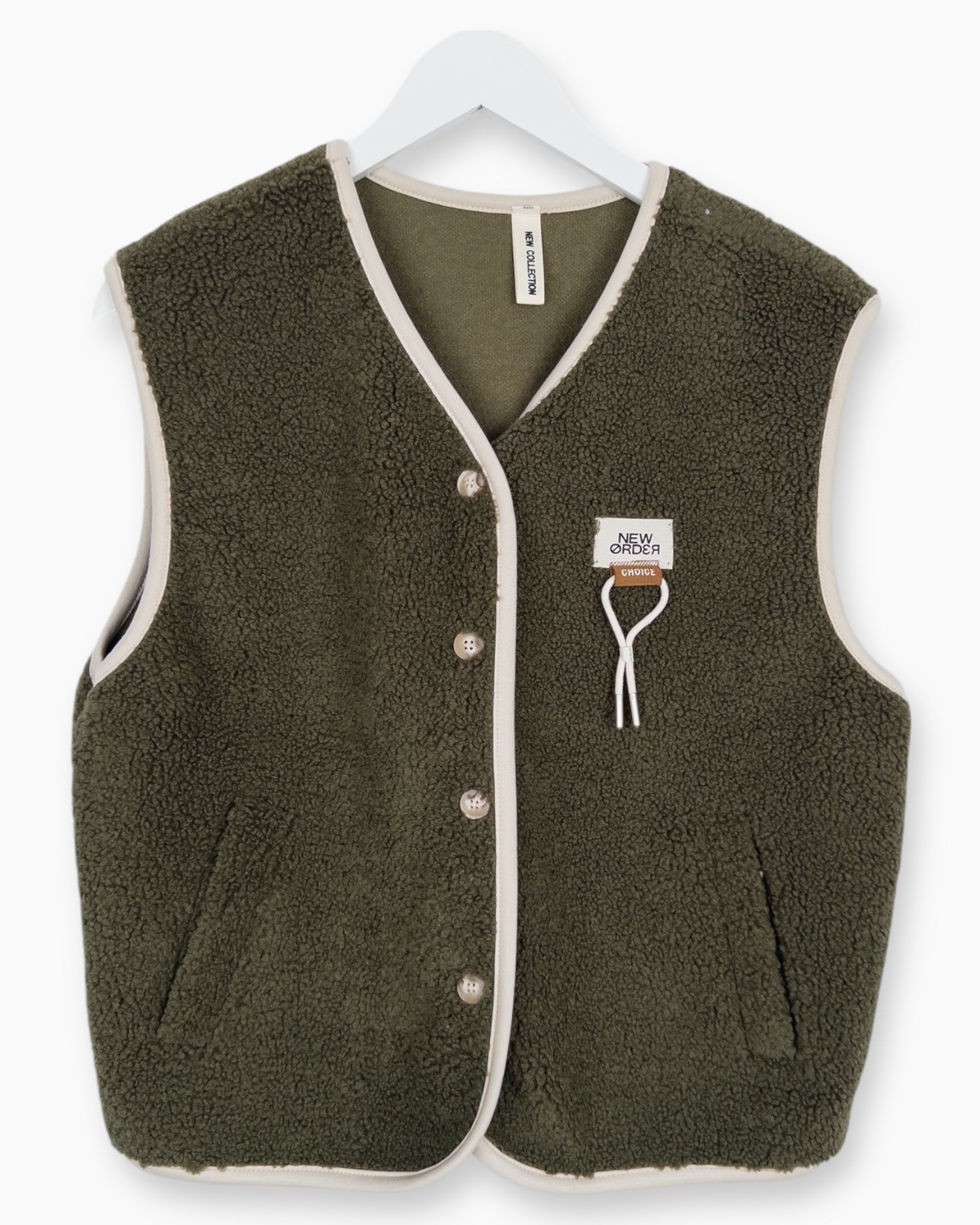 Teddy Weste Choice oliv