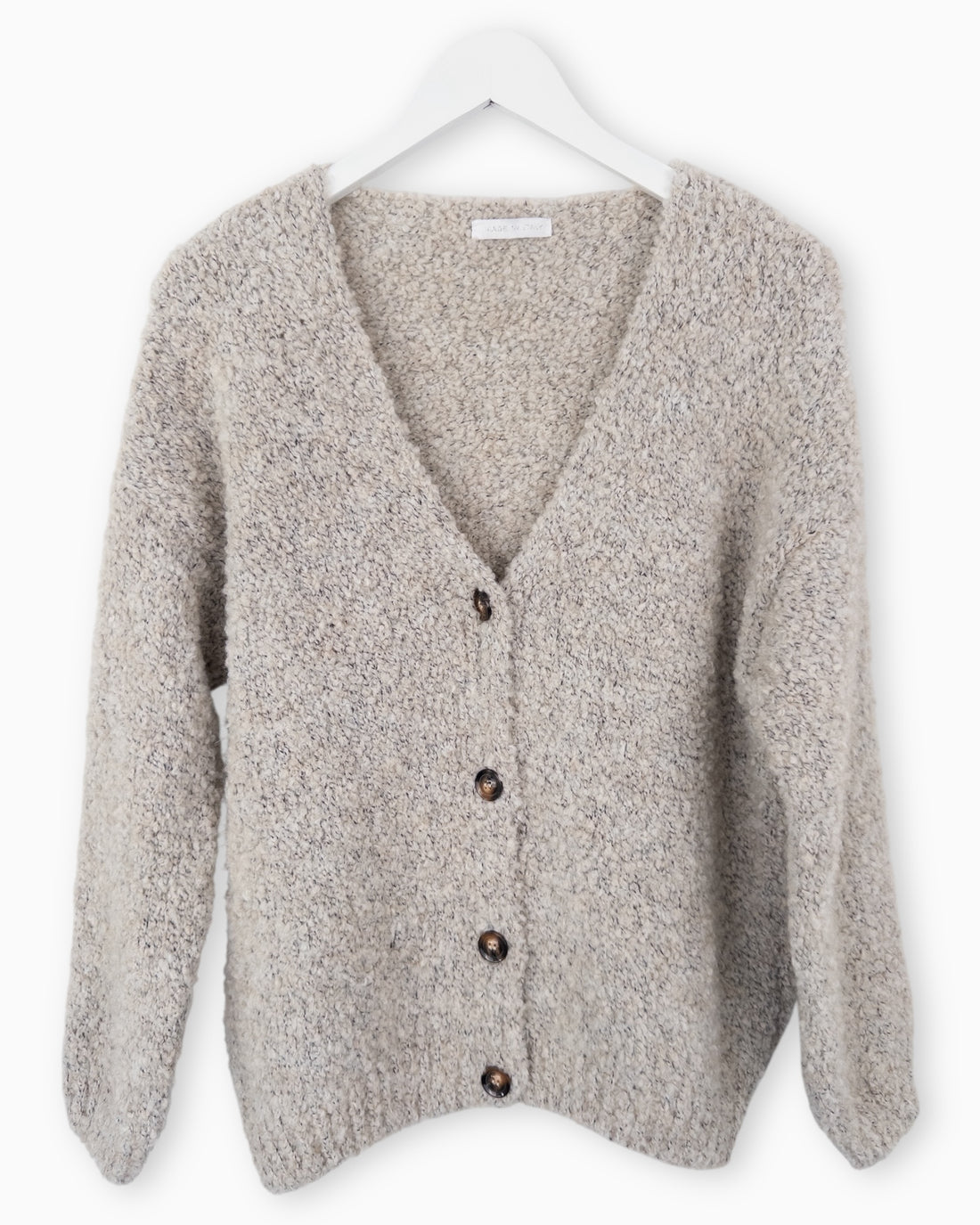 Strickjacke Maja taupe