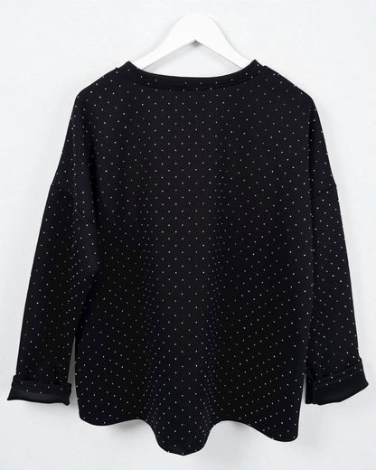 Sweatshirt Livia schwarz