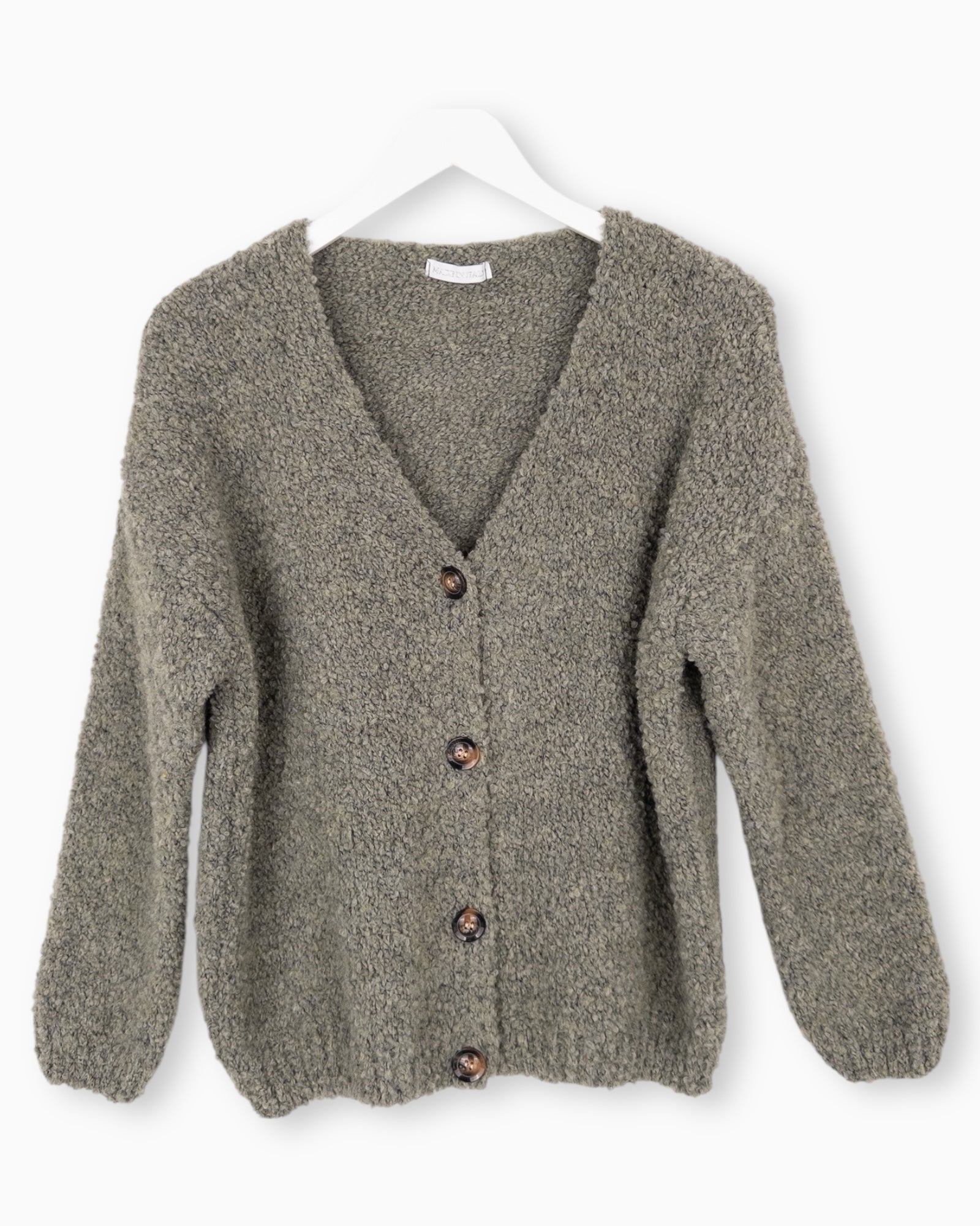 Strickjacke Maja oliv