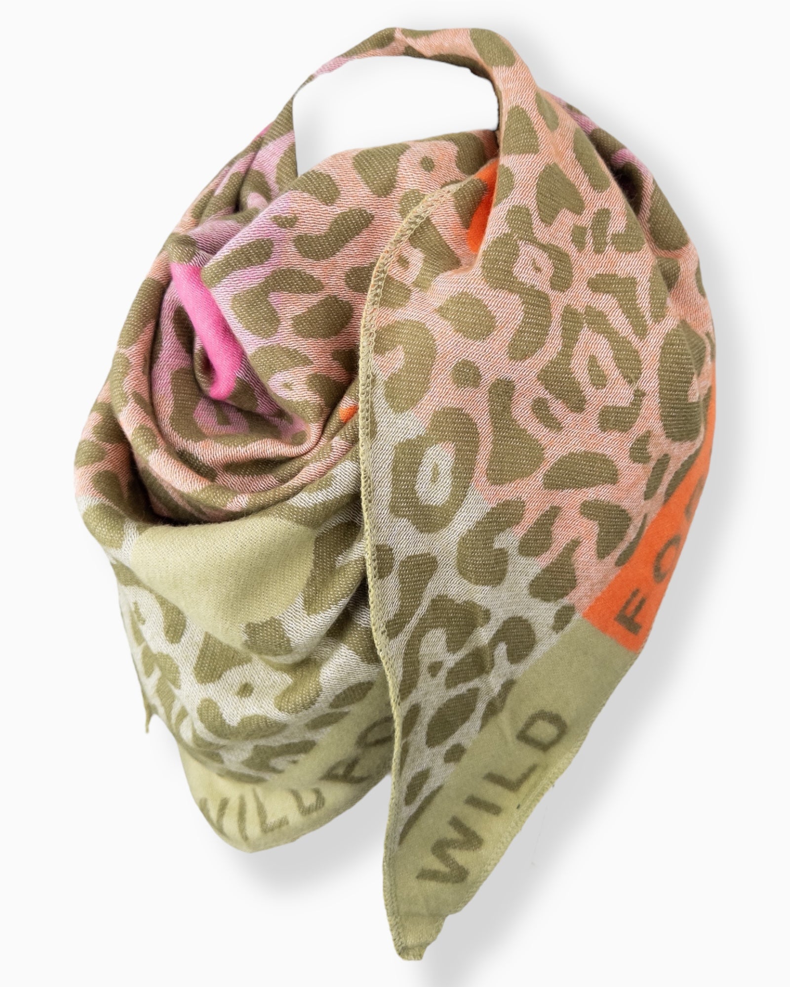 Dreieckstuch Wild Forever oliv