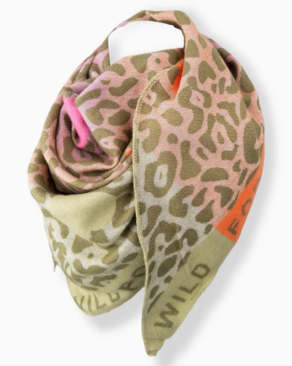 Dreieckstuch Wild Forever oliv