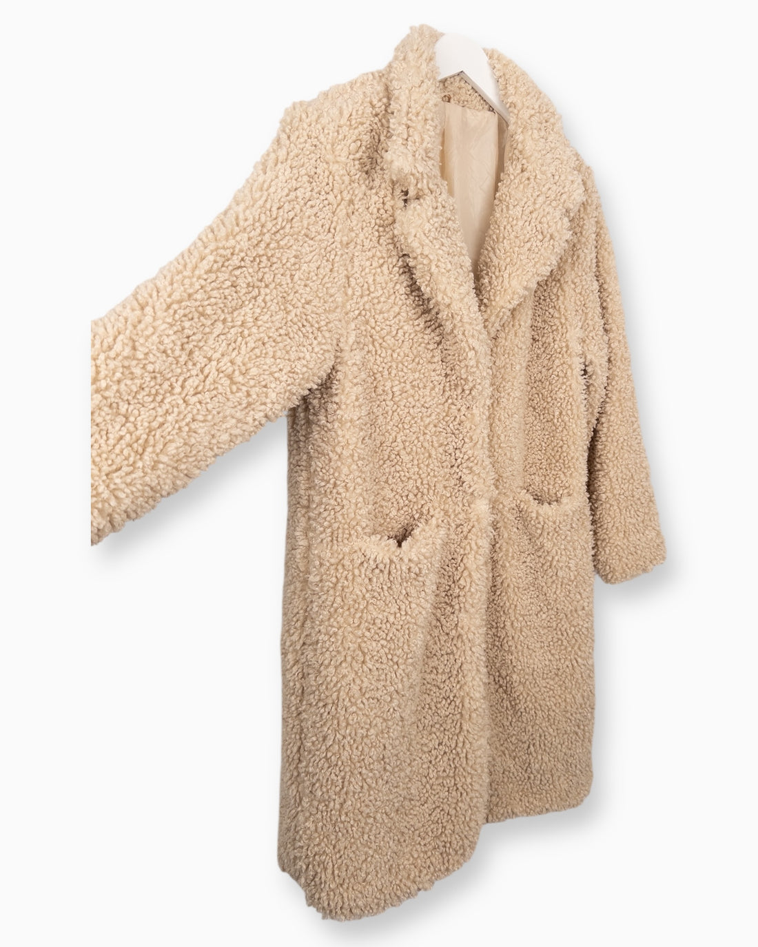 Teddy Mantel beige