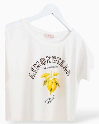Shirt Limoncello weiß