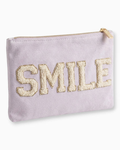 Kosmetiktasche Smile beige
