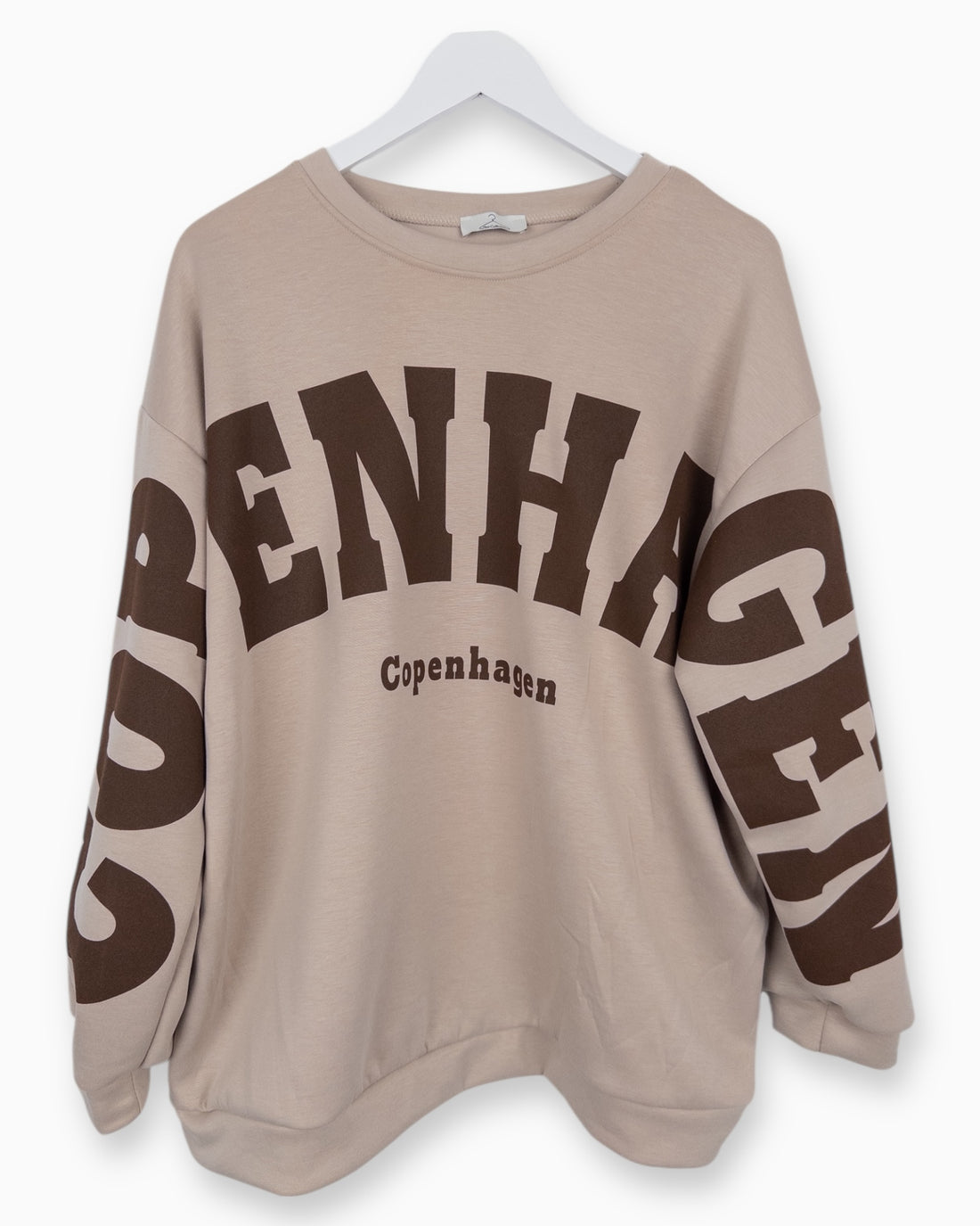 Oversize Sweatshirt Copenhagen beige braun