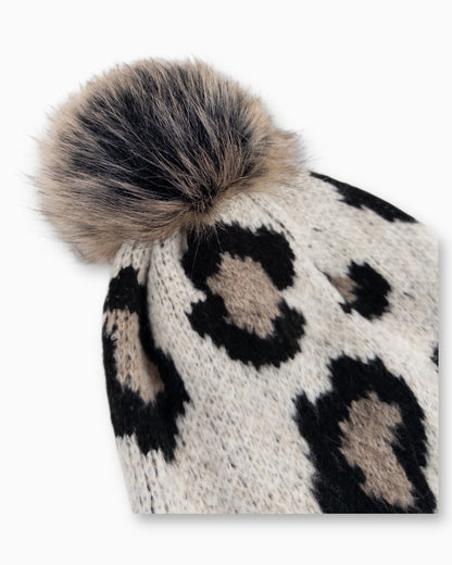 Leo Mütze mit Bommel