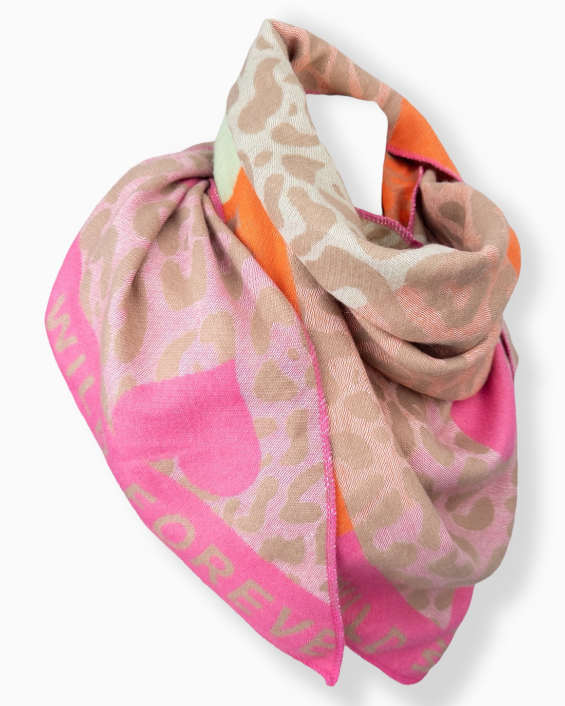 Dreieckstuch Wild Forever rosa pink