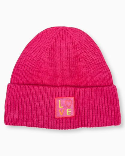 Mütze Love pink