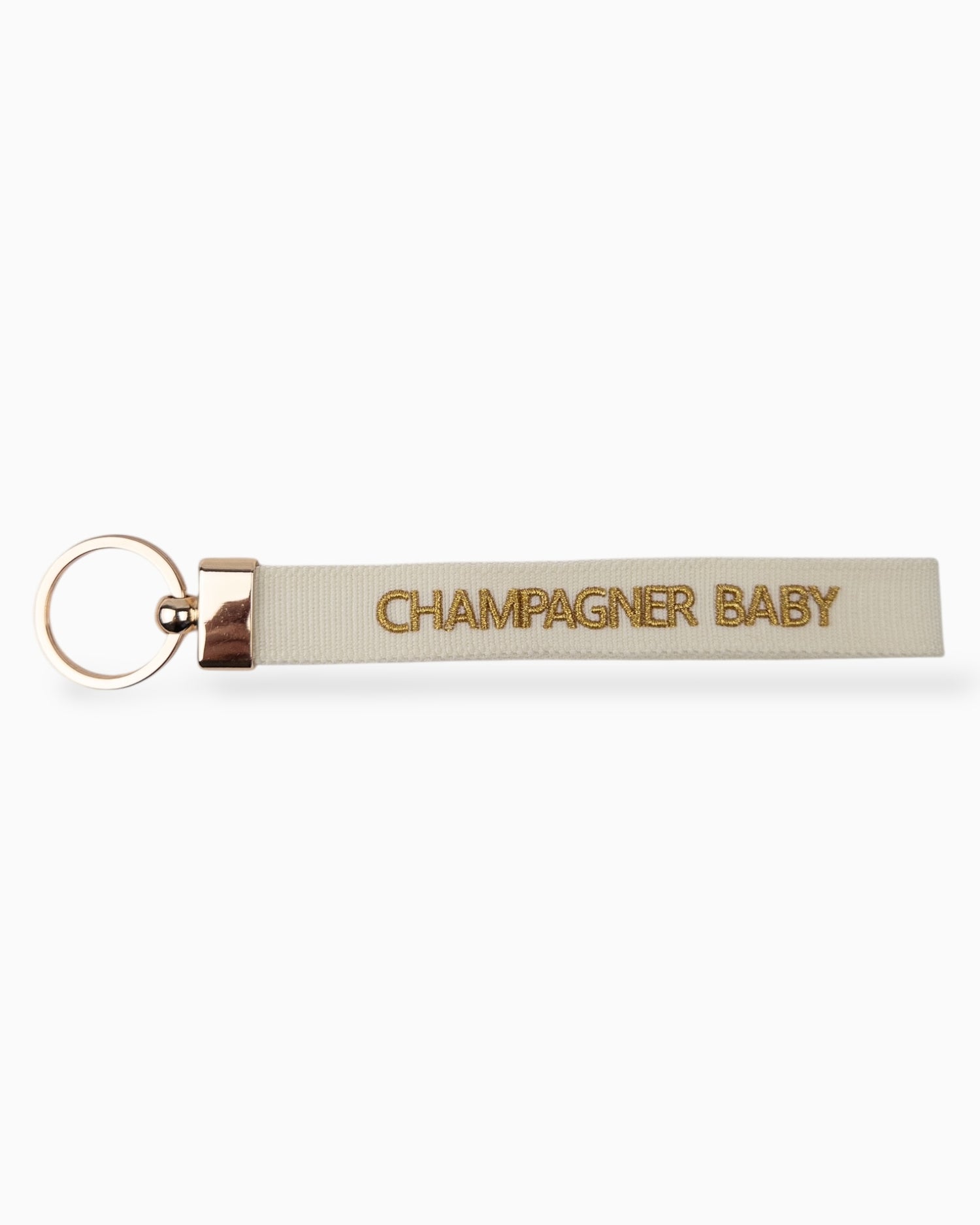 Schlüsselanhänger Champagner Baby