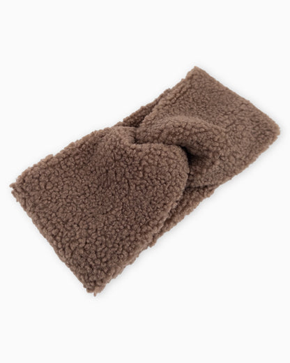 Teddy Stirnband braun