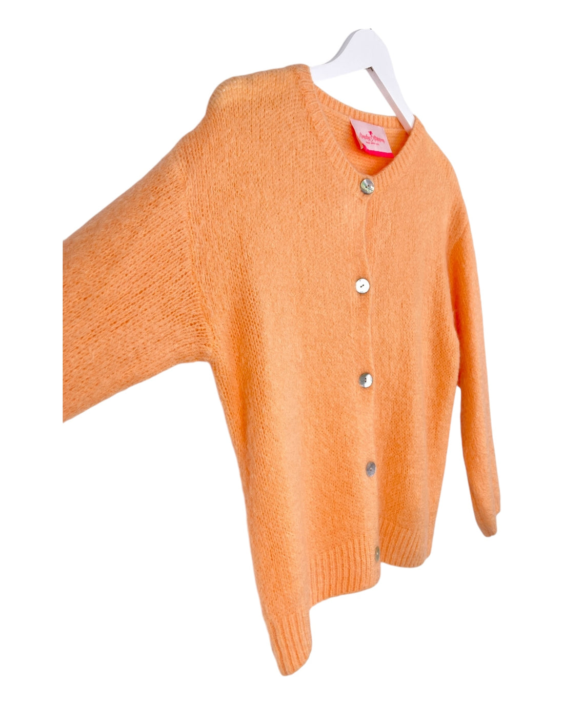 Strick-Cardigan Mia orange