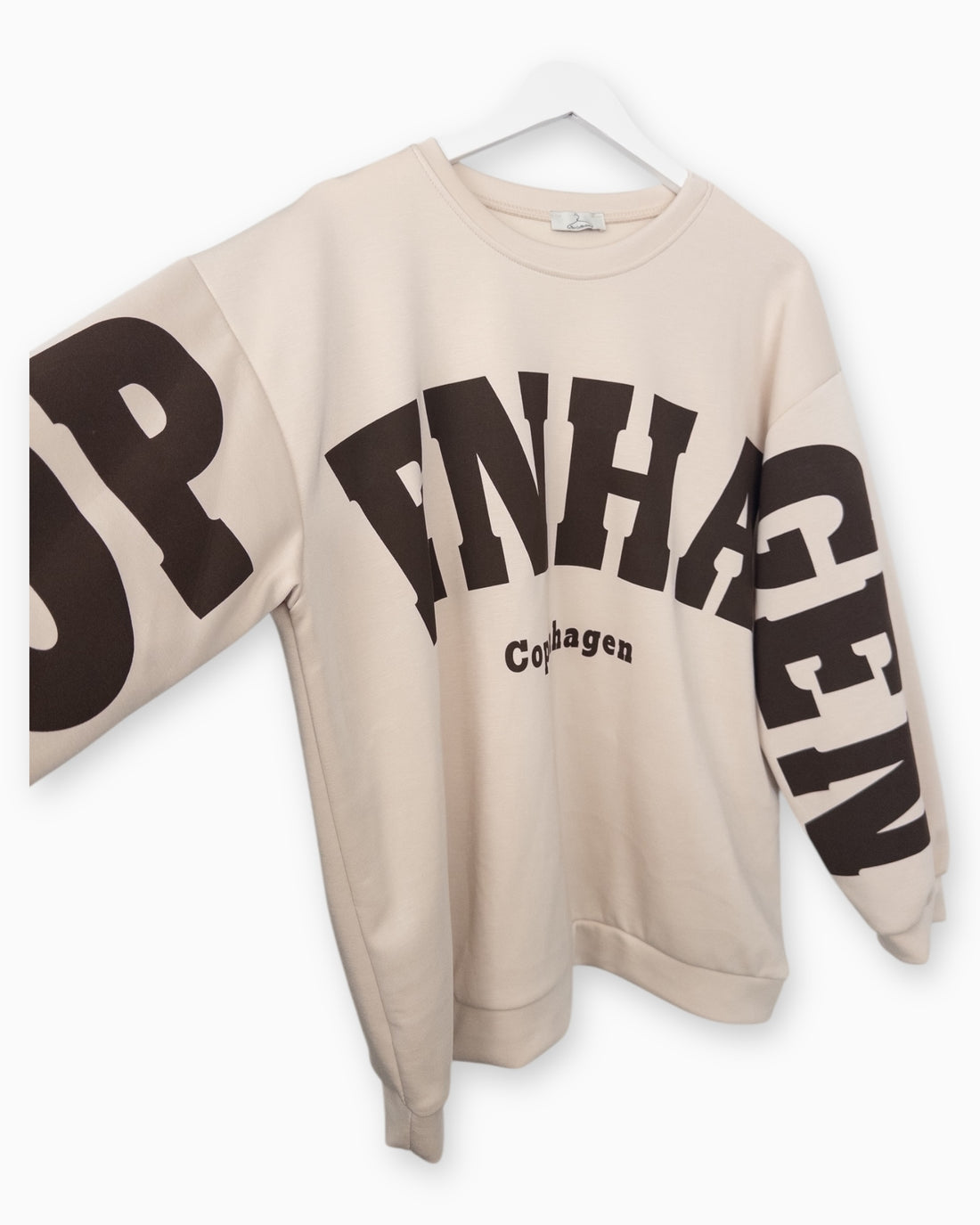 Oversize Sweatshirt Copenhagen beige braun
