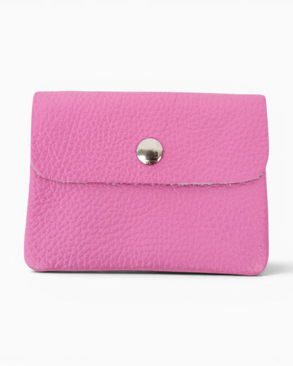 Geldbörse Leder klein pink