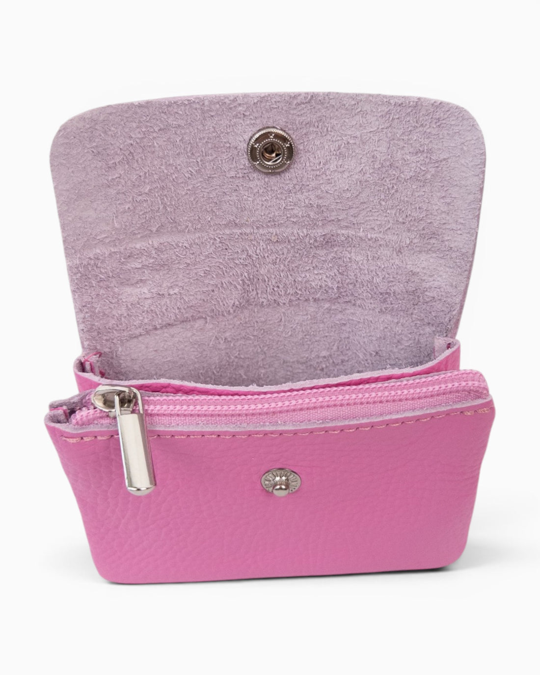 Geldbörse Leder klein pink