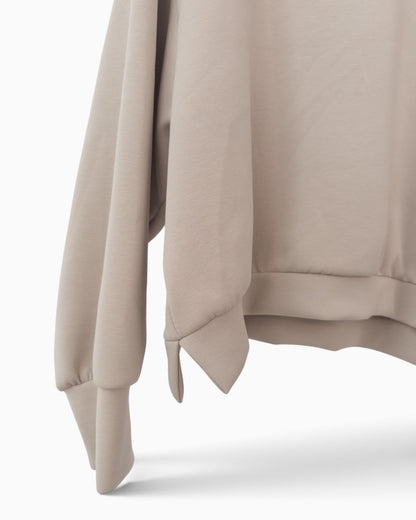 Sweatshirt Ciao Bella beige