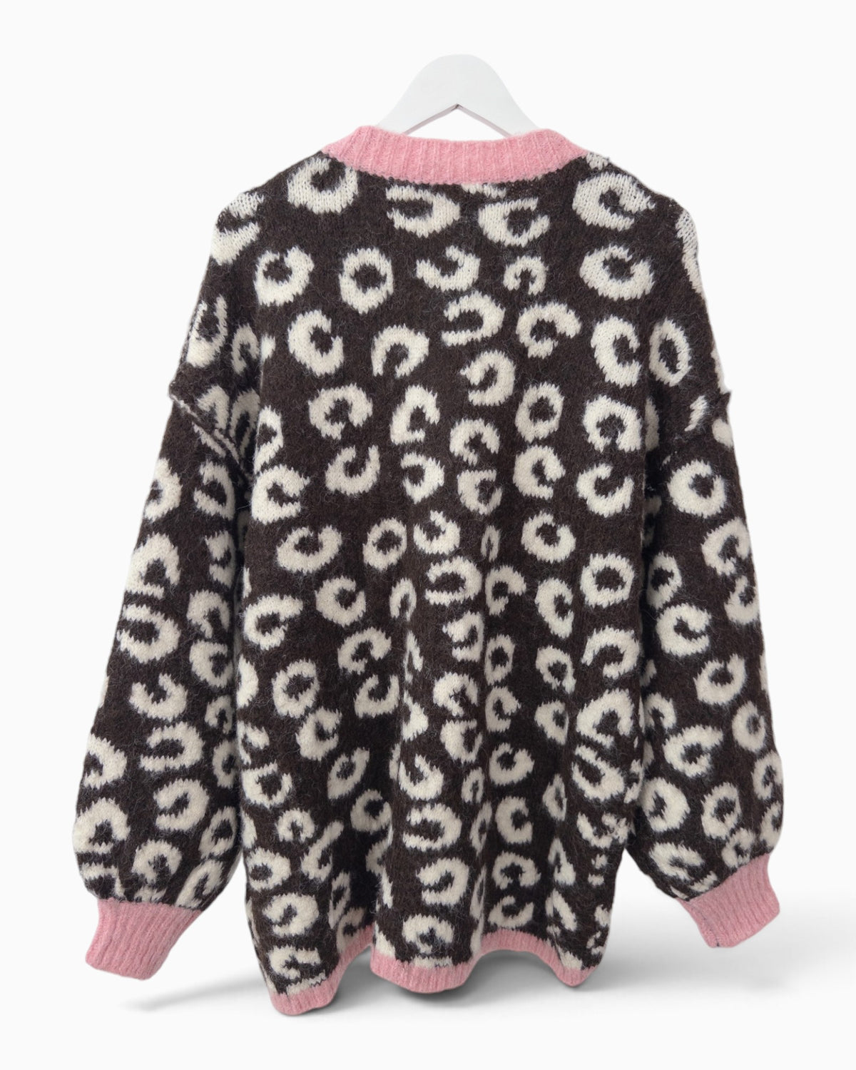 Cardigan More Amore dunkelbraun