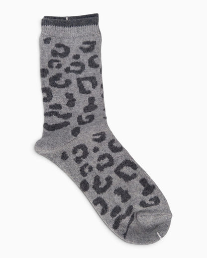 Leo Socken grau schwarz