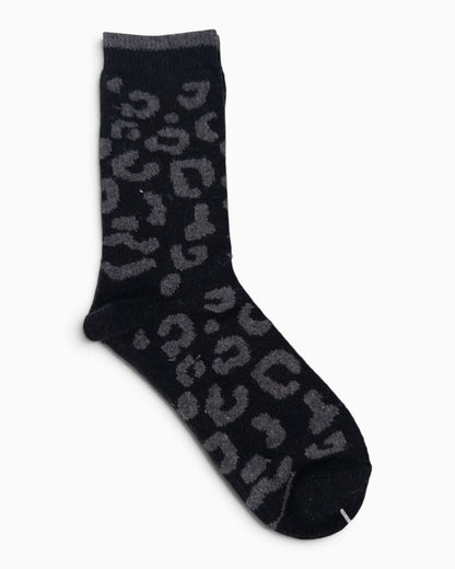 Leo Socken schwarz grau