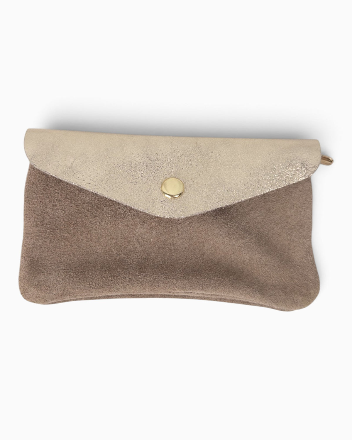 Geldbörse Wildleder taupe