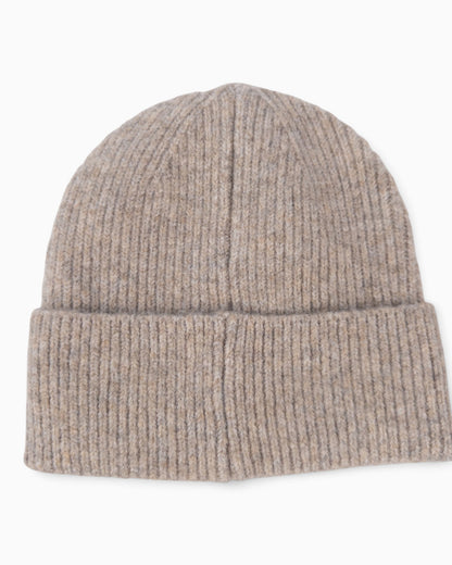 Mütze Herz taupe pink
