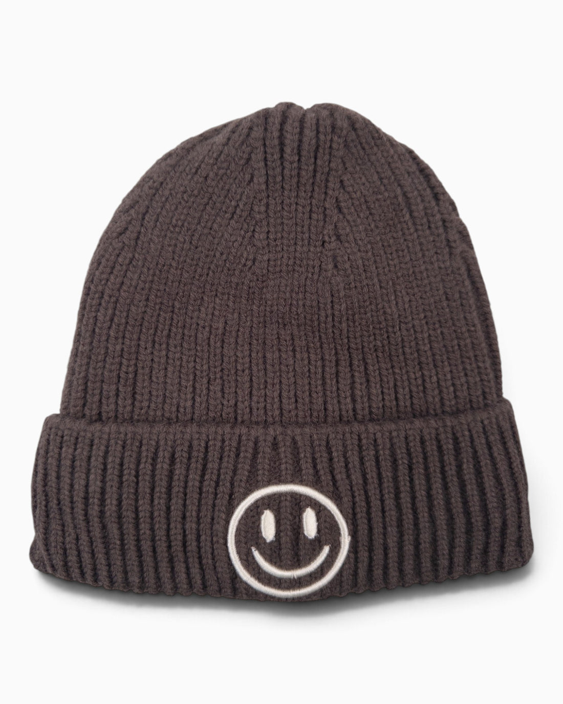 Mütze Smiley dunkelbraun
