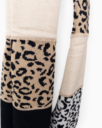 Schal Leo Mix creme