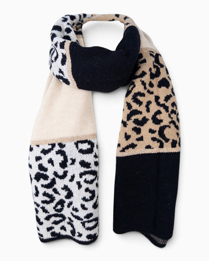 Schal Leo Mix creme