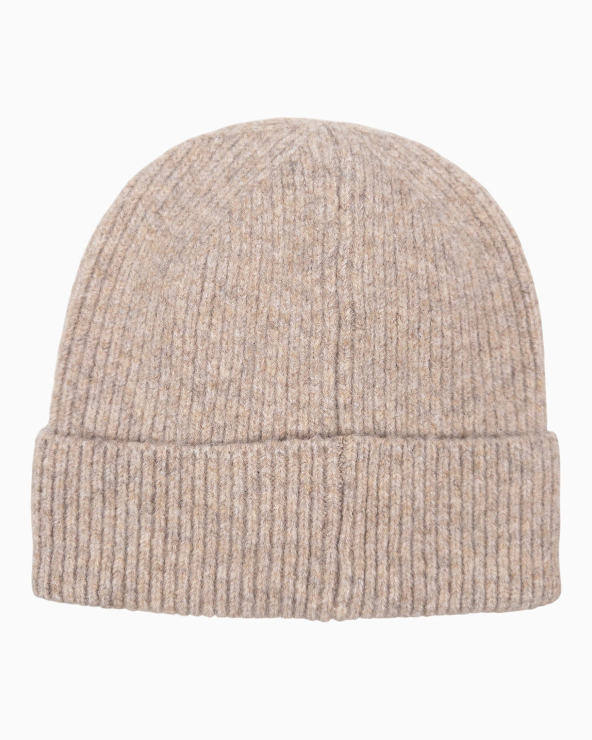 Mütze Herz meliert beige