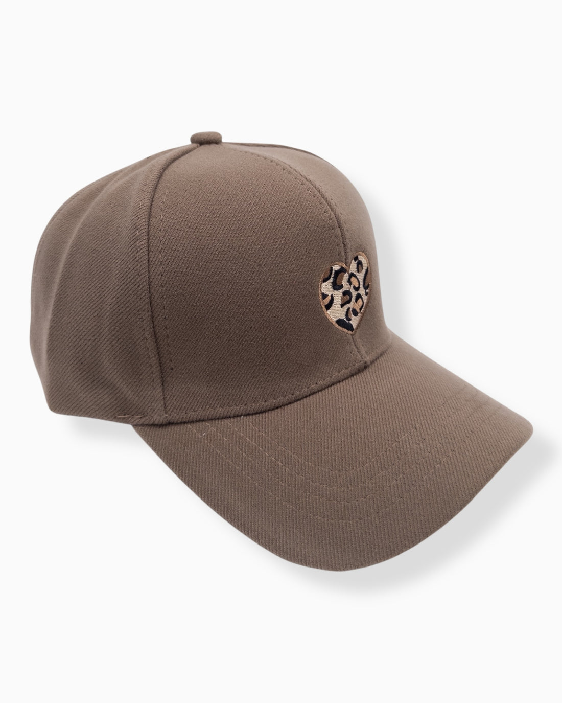 Leo Cap Herz taupe