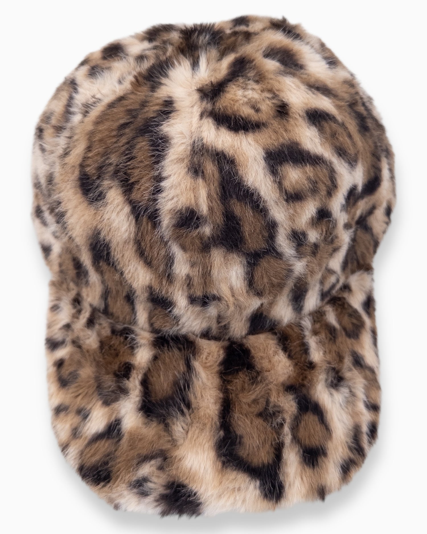 Flauschige Leo Cap beige