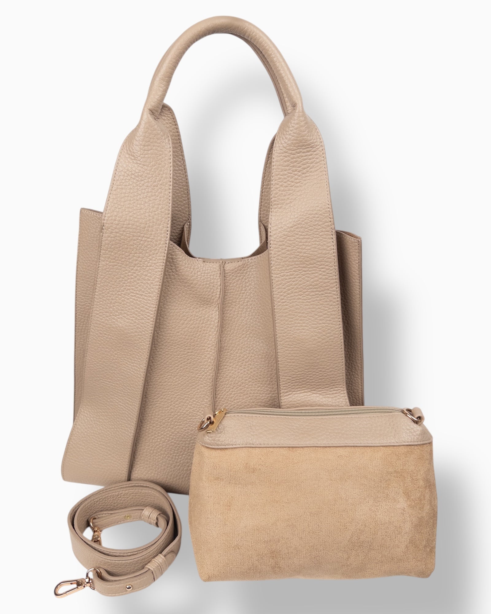 Handtasche Livia beige