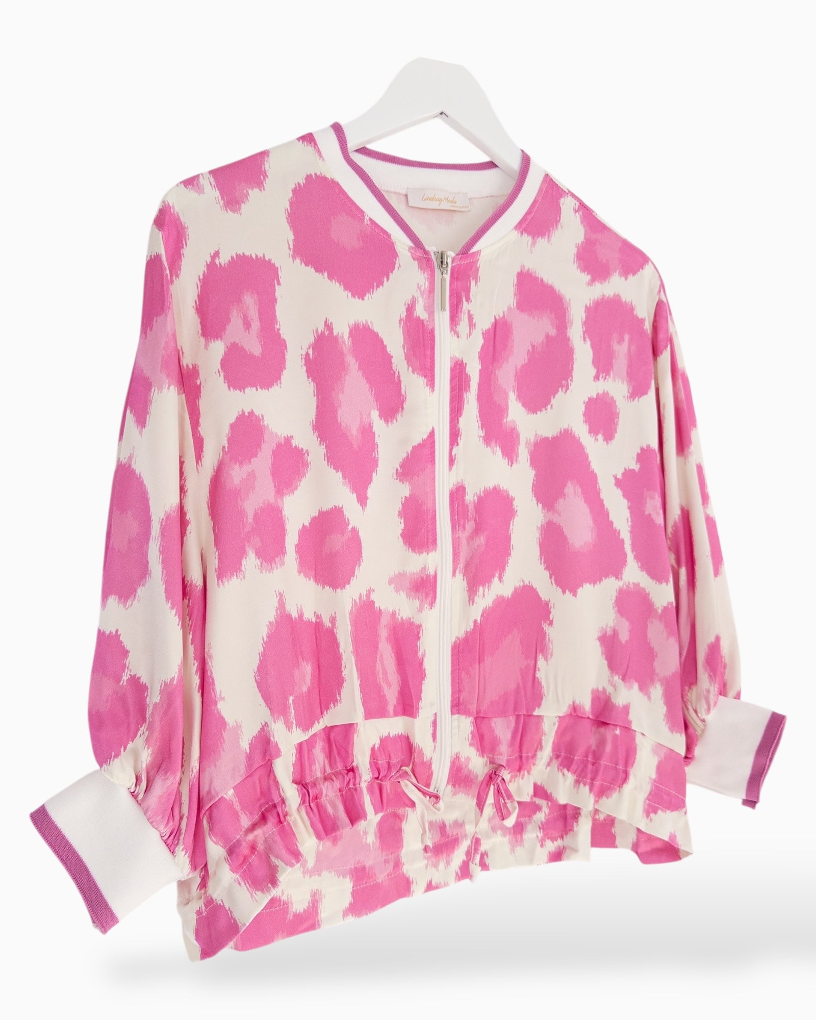 Leo Blouson-Jacke rosa pink