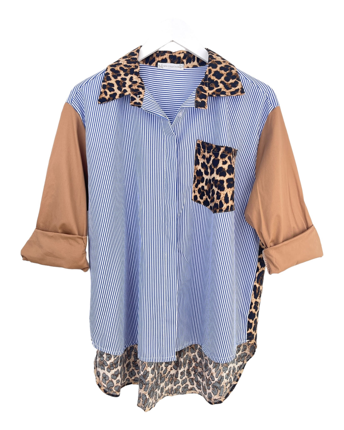 Bluse Leo mit Streifen