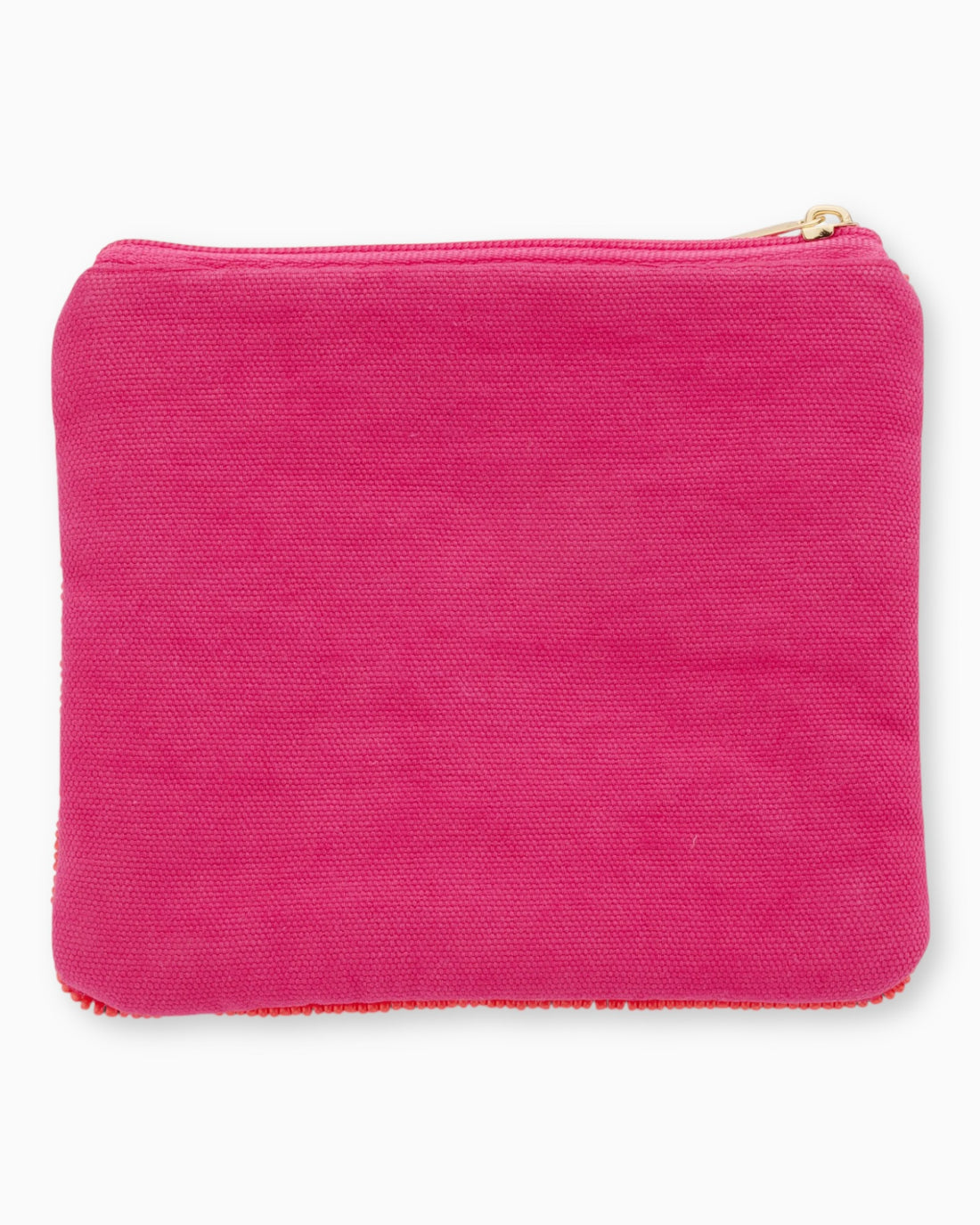 Handbesticktes Mini-Täschchen Lucky Girl pink