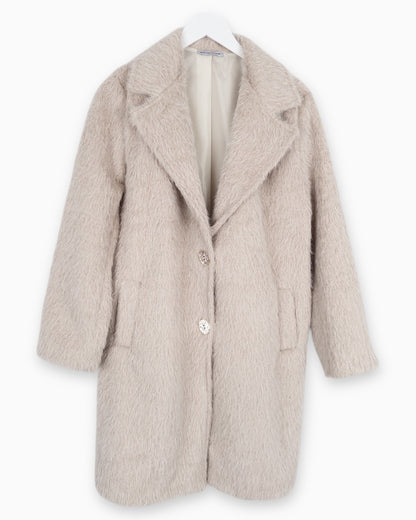 Mantel Fiola sand-beige